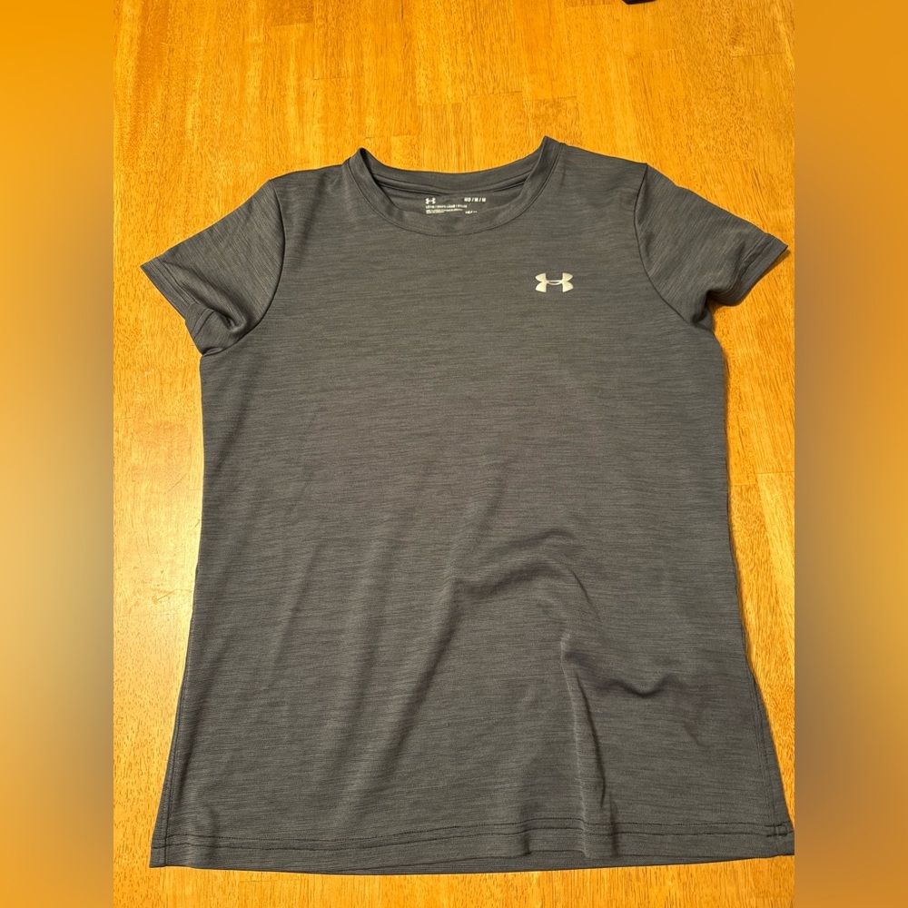 Under Armour Women's Charcoal Short Sleeve Tee